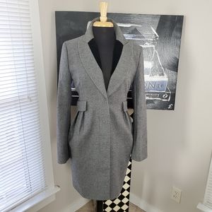 French Connection Gray Wool Coat